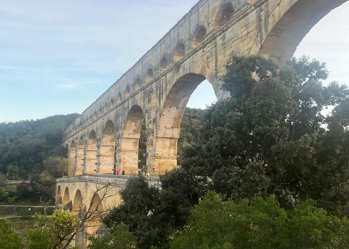 Maison Gorges Du Gardon Nyaraló Collias